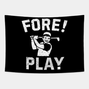 Golf Player Tapestry