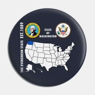 State of Washington Pin