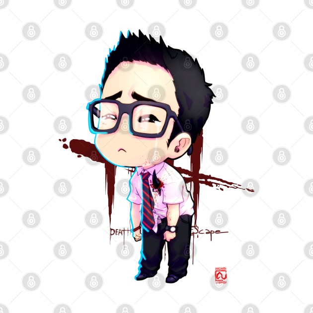 DBD CHIBI survivor Dwight by ArchiriUsagi