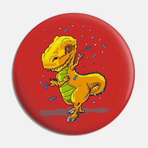 Dinomite Dancer Pin by popgeeks