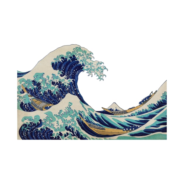 The Great Wave Off Kanagawa by creativewrld