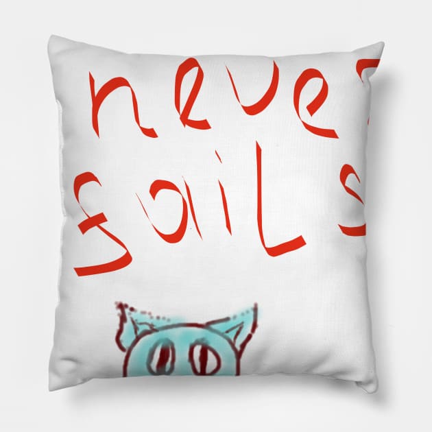 love never fails Pillow by fitlys