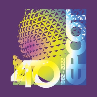 Epcot - Rainbow 40th T-Shirt