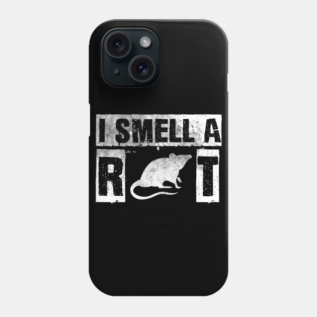 Rat Funny Quote Phone Case by Imutobi