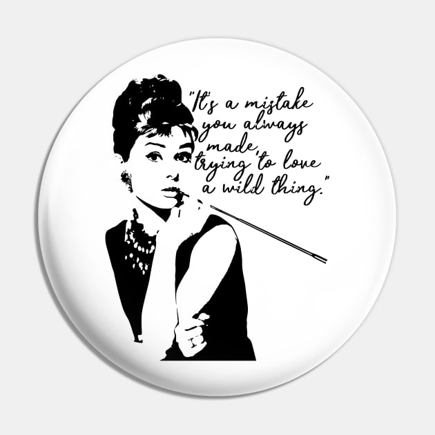 Breakfast at Tiffanys Pin by mariansar