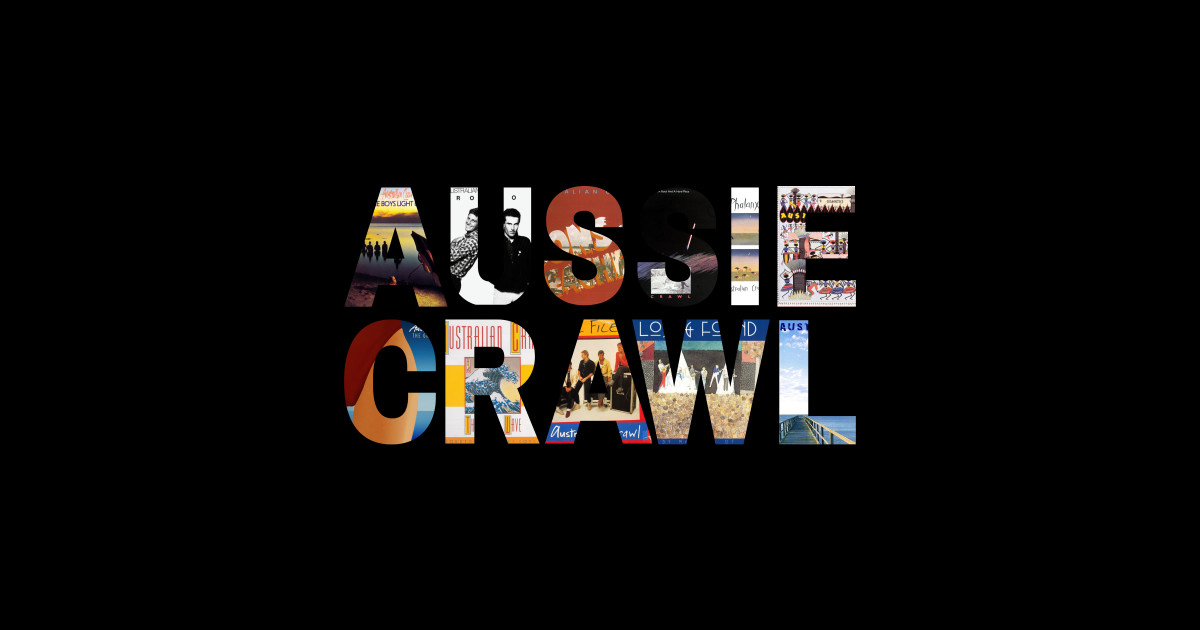 AUSSIE CRAWL Australian Crawl Australian Crawl Sticker TeePublic