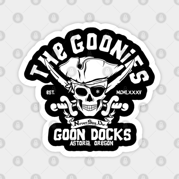 Goon Docks Goonies Magnet by carloj1956