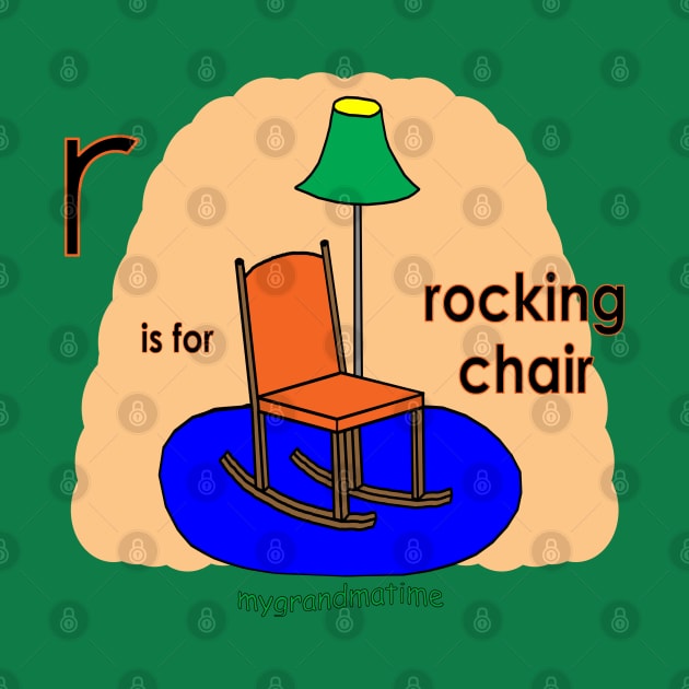 r is for rocking chair by mygrandmatime