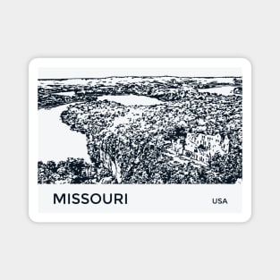 Missouri USA Magnet