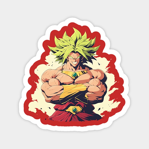 broly Magnet by peterdoraki