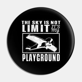 funny pilot Pin