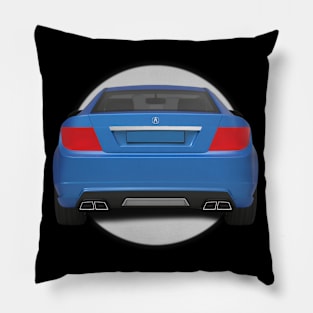 Acura Car Concept Blue vehicles, car, coupe, sports car 15 Pillow