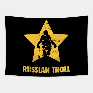 Funny Russian Troll / Internet Bot Tapestry