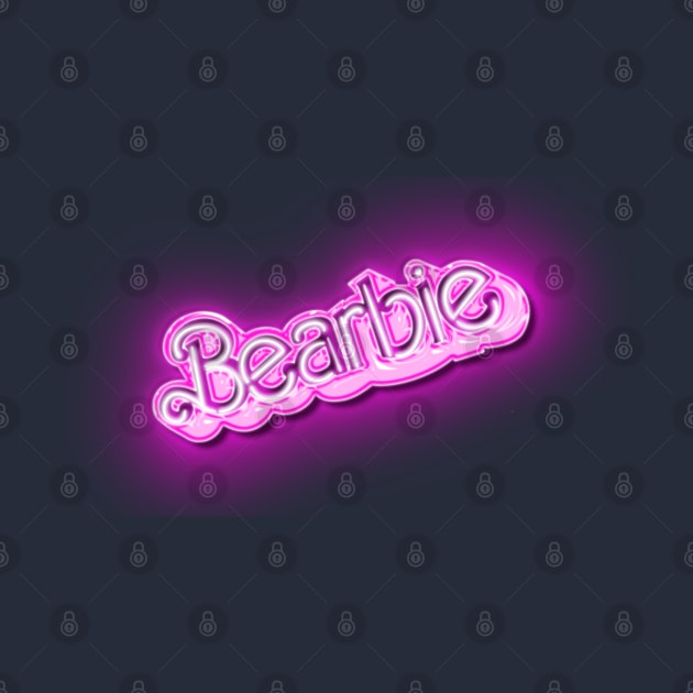 Neon BEARBIE by ART by RAP