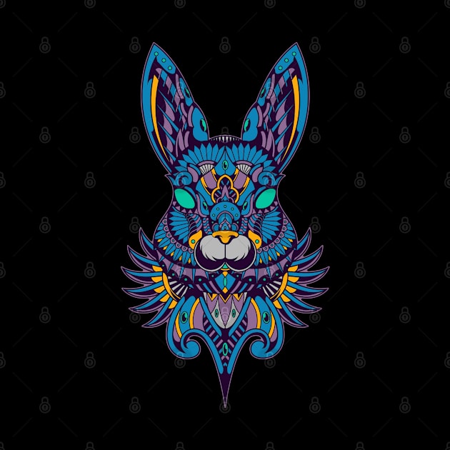 Rabbit Mandala by TambuStore