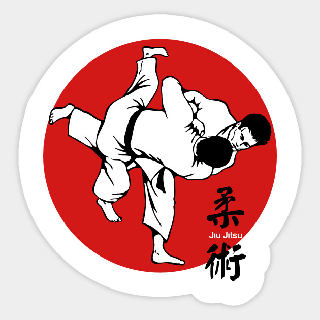 Jiu Jitsu Fighters Sign Poster Jiu Jitsu Sticker Teepublic Uk