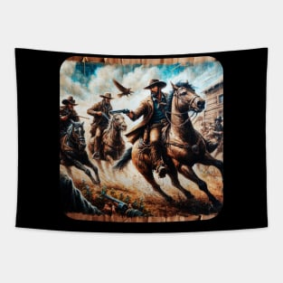 Western Era - Gunfight #4 Tapestry