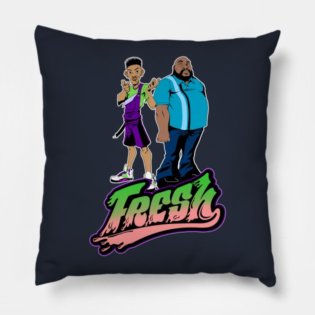 Fresh Prince and Uncle Phil Pillow by Styleuniversal