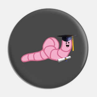 worm (graduate) Pin