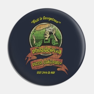 Philadelphia Pizza Company Georgetown Pin