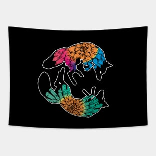 Fox Flower Spirit - Color Tapestry