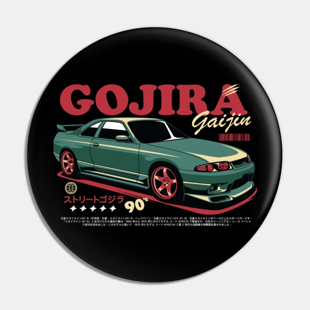 R32 Gojirra Pin by cungtudaeast