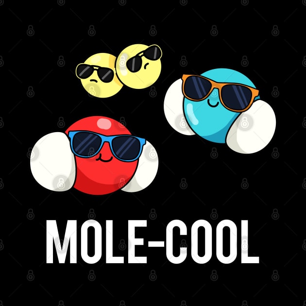 Molecool Cute Molecule Science Pun by punnybone