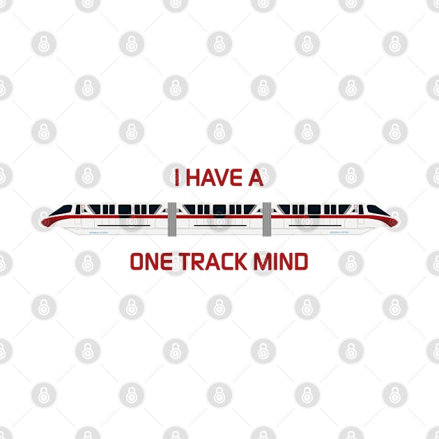 Red One Track Mind by Enzwell