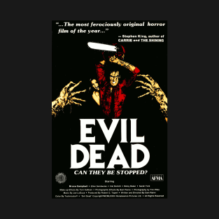 The Evil Dead - Vintage Movie Poster of the 1981 Horror Film T-Shirt