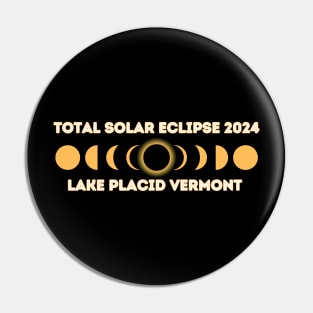 Lake Placid Total Solar Eclipse Pin