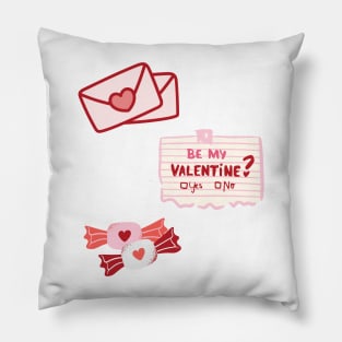 Valentine's Day 2023 Pack of 3 Be Mine - Pink Pillow