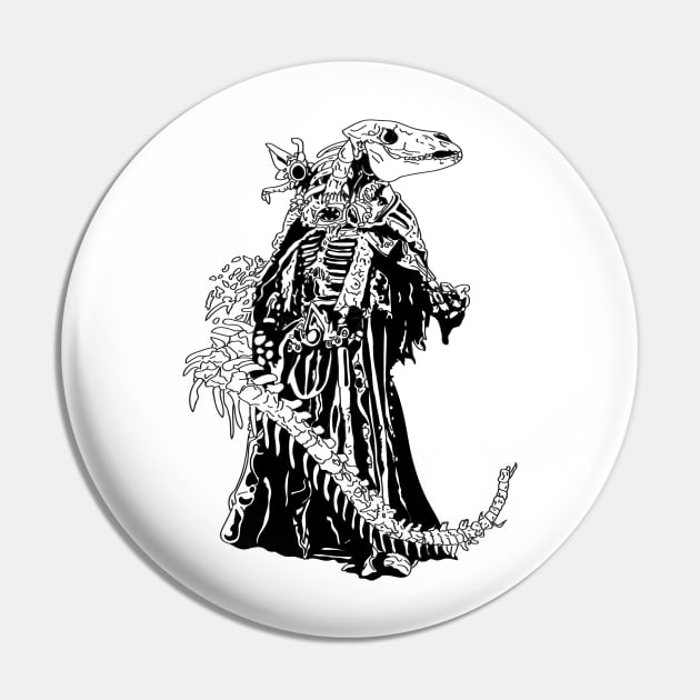 Undead Mage Pin by Greydn