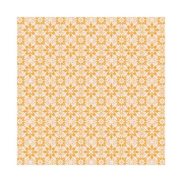 Mustard Boho Tile / Geomerty Pattern by matise