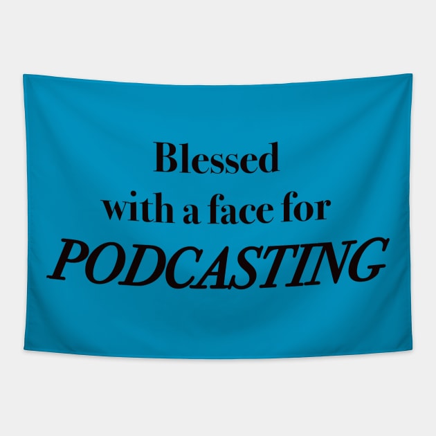 Blessed Face Tapestry by The Tee Sherpa Shop