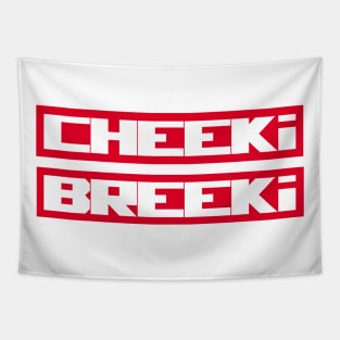 Escape from Tarkov Cheeki Breeki Red Tapestry