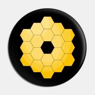 James Webb Hexagon Pin