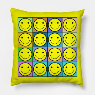 Smiley Colors Pillow
