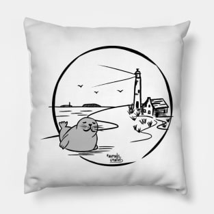 Frisian Islands in The Netherlands Pillow