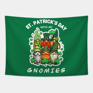 St. Patrick’s Day With My Gnomies Tapestry