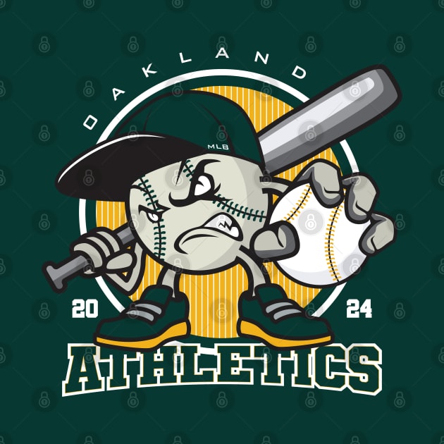 Oakland Baseball - 2024 Season by Nagorniak