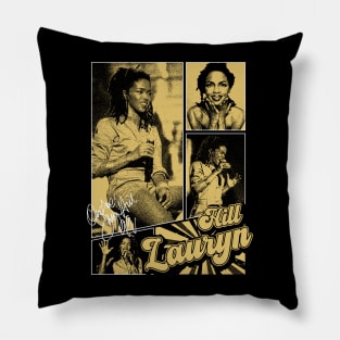Lauryn Hill Fugees The Famous Vintage Retro Rock Rap Hiphop Pillow