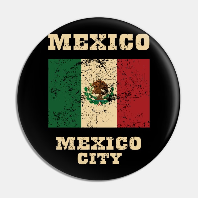 Flag of Mexico Pin by KewaleeTee