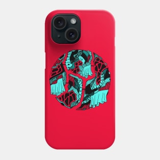 Turqred Circle of Connection Phone Case