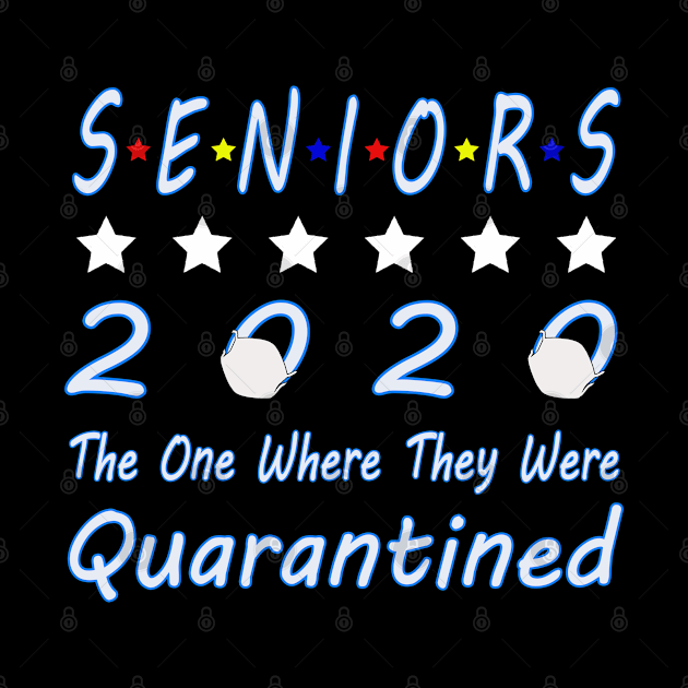 Funny Gift Senior Quarantine Class Of 2020 Graduation by Nicolas5red1