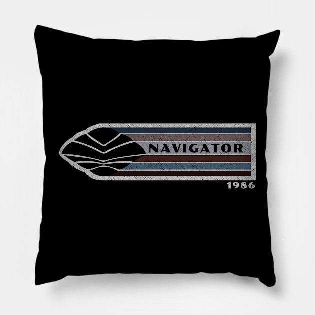 Navigator 1986 Pillow by Kaybi76