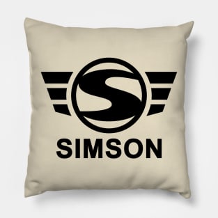 Simson logo (black) Pillow