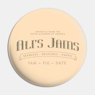 Ali's Jams Pin