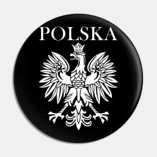 Poland Shirt Vintage Polish Eagle Pin