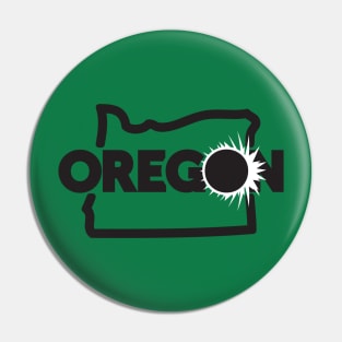 Oregon Eclipse 2017 Pin