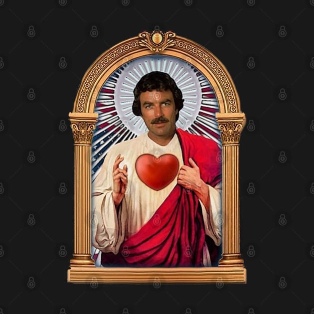 Saint Tom Selleck by Phenom Palace